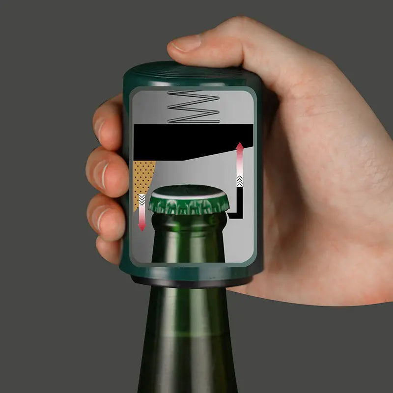 Easy-Press Magnetic Bottle Opener