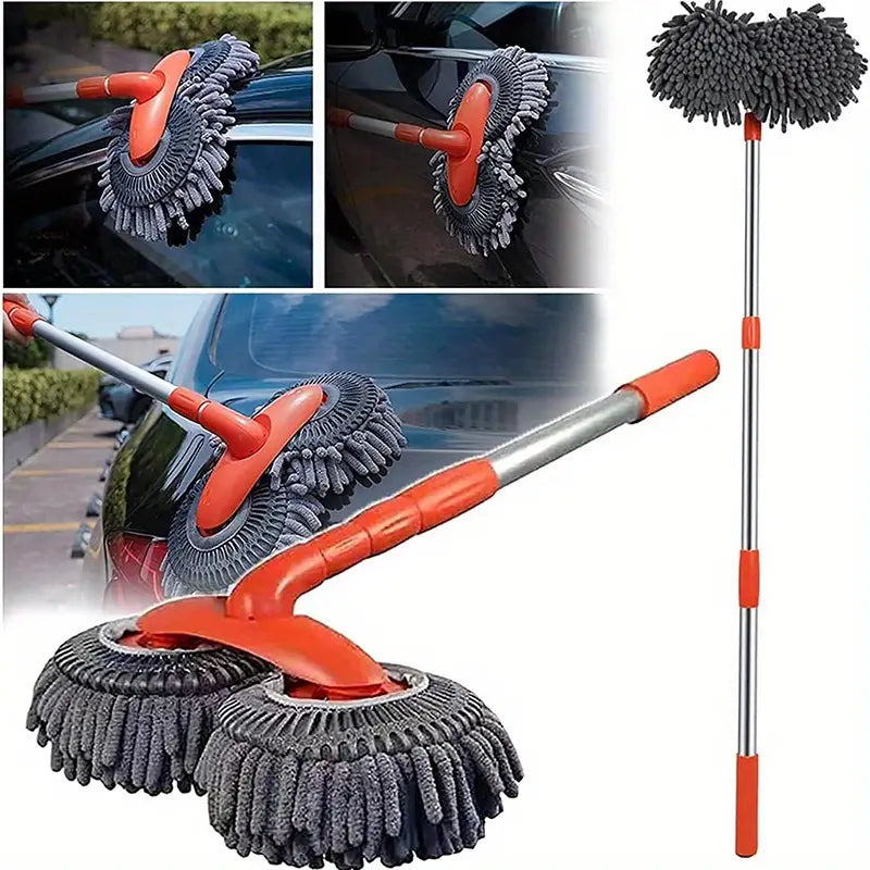 Dual head Microfiber Car Wash mop