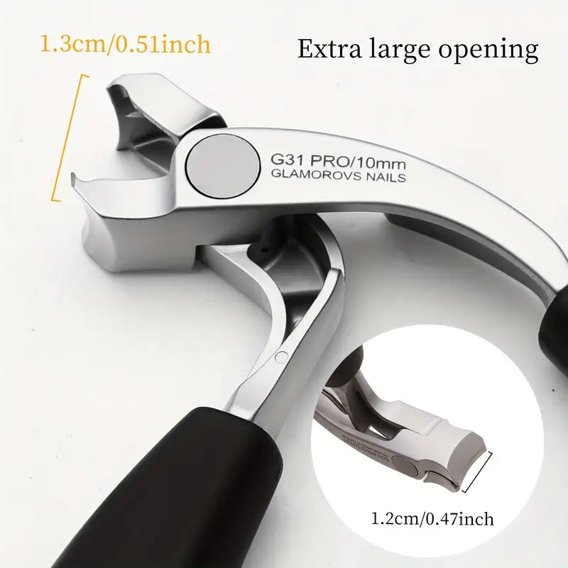 Foot nail cutter, Curved nail cutter